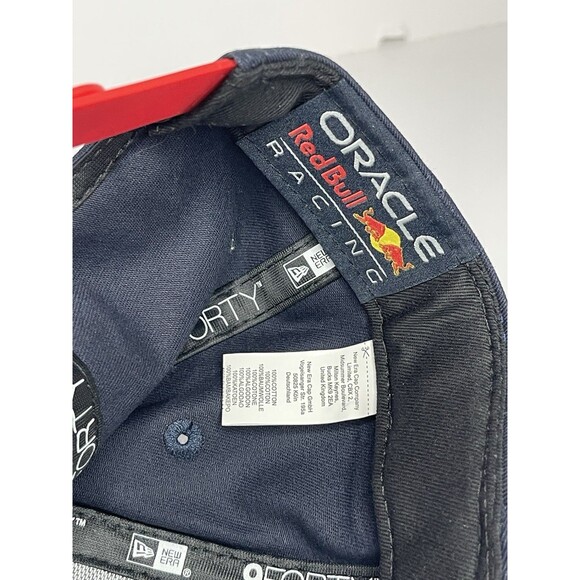 New Era Red Bull Oracle Racing Navy Hat Cap Adult SnapBack Adjustable Unisex - Picture 7 of 8